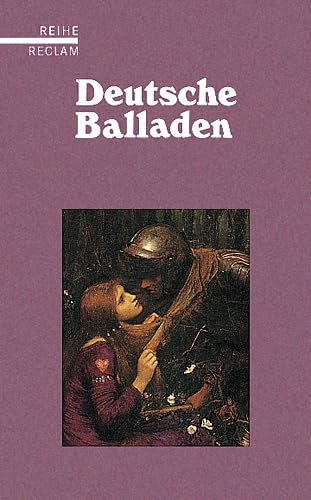 Deutsche Balladen: (Reihe Reclam) Poetry