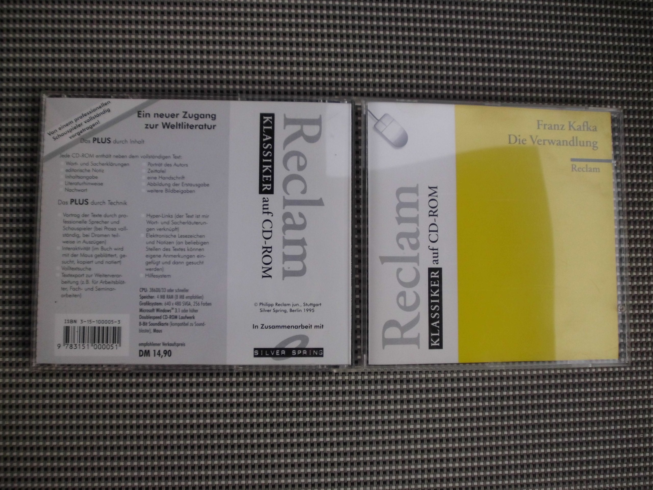 Die Verwandlung: (Reclam Klassiker auf CD-ROM) Professional & Reference Books