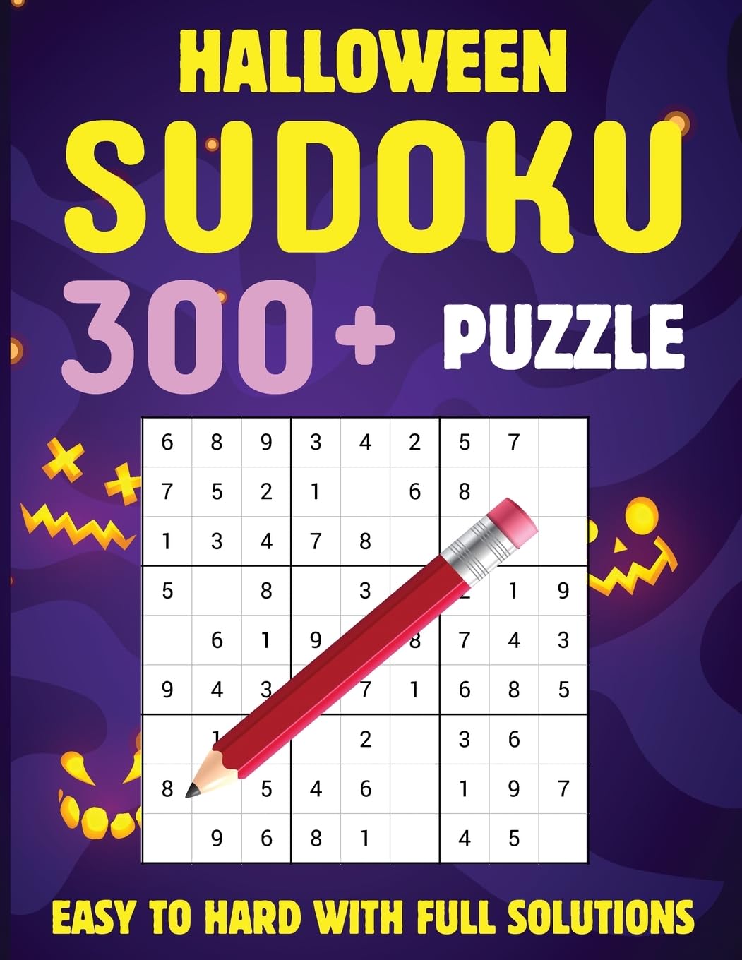 Halloween Sudoku for Kids - Easy, Medium, Hard Sudoku Puzzle for Kids Leisure & Fun