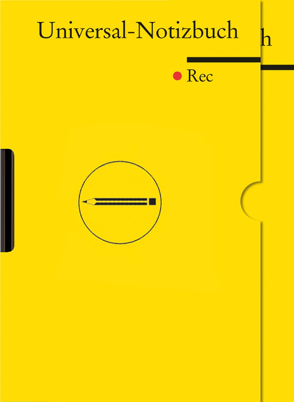 Reclams Universal-Notizbuch: Blanko Living & Furnishing Books