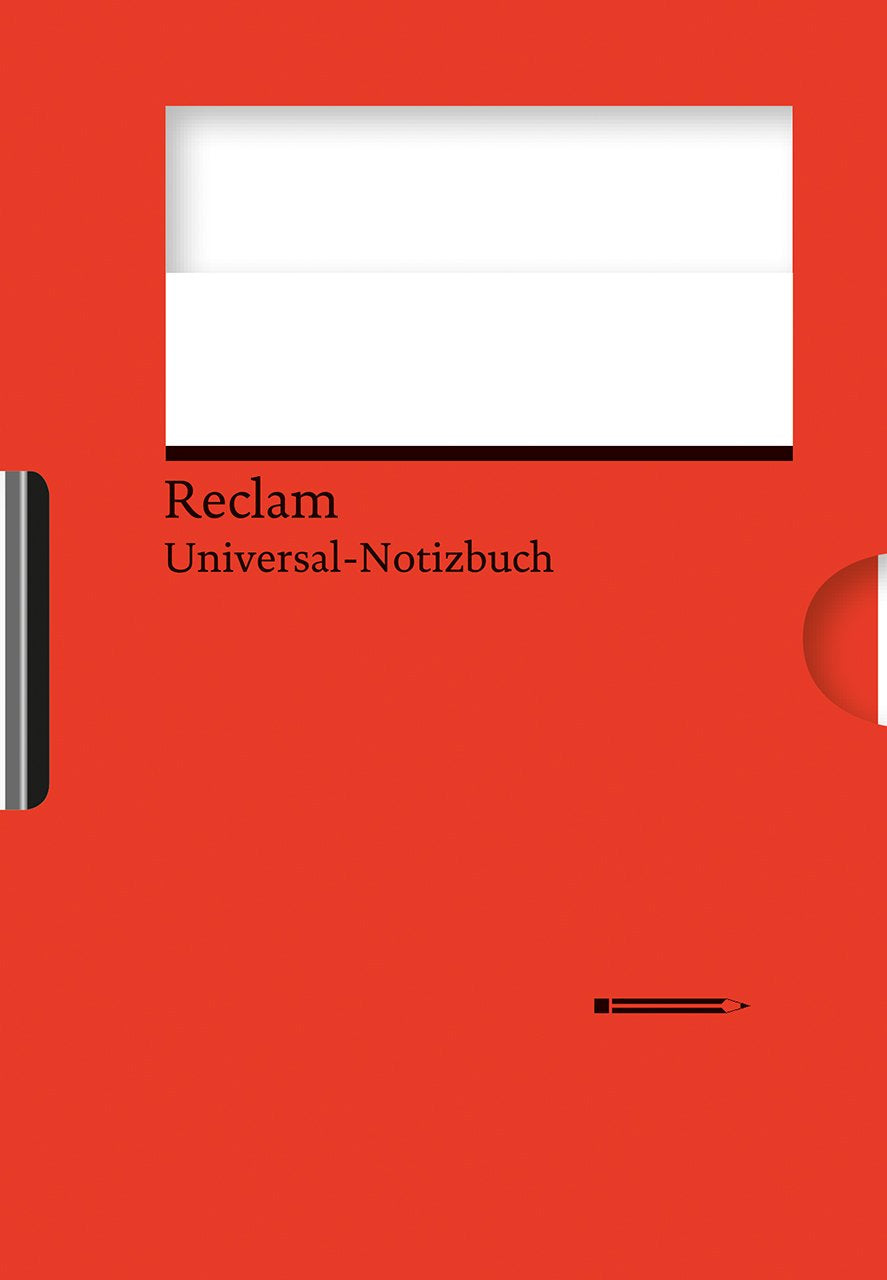 Reclams Universal-Notizbuch (rot) Living & Furnishing