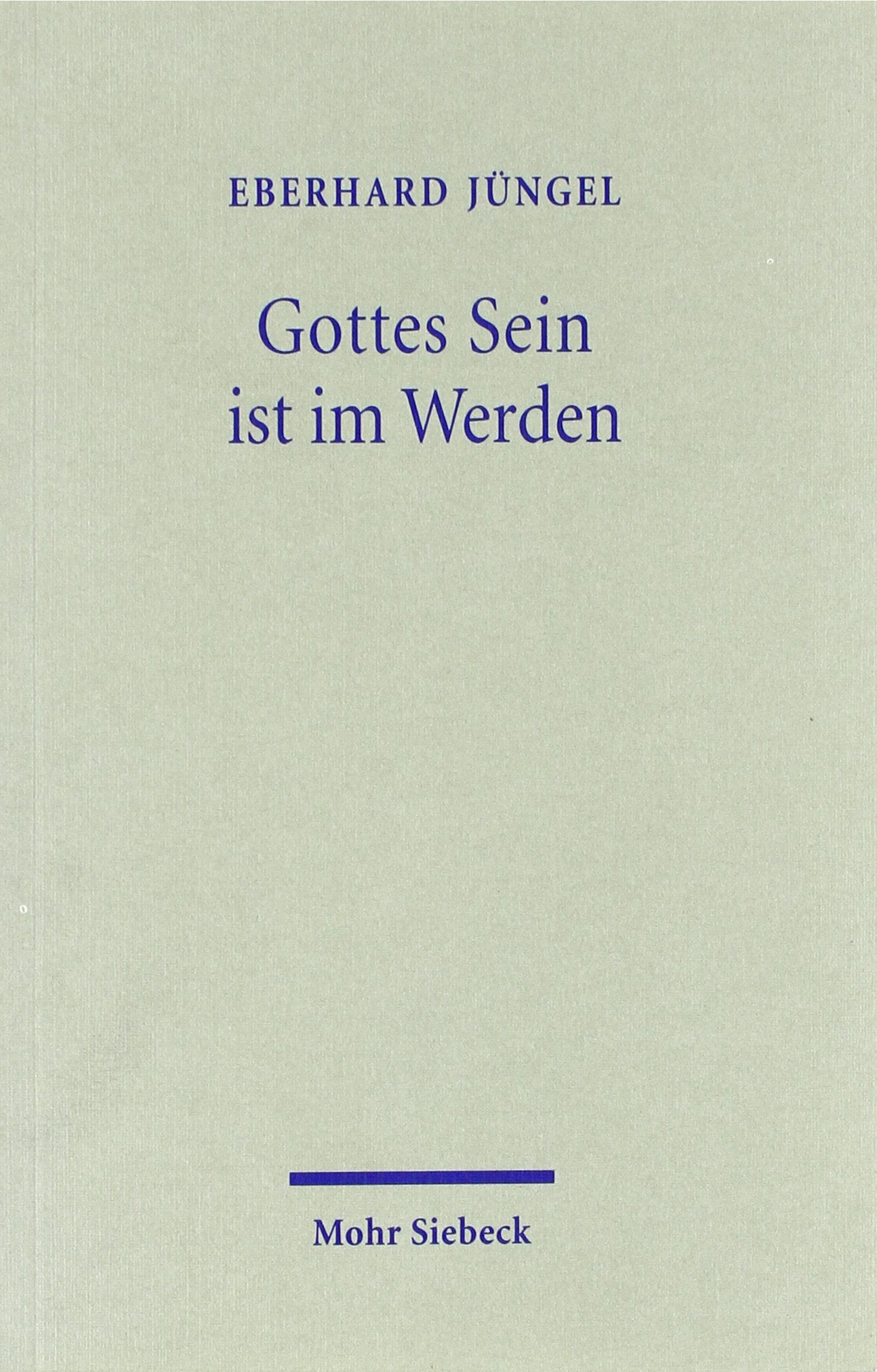 Gottes Sein ist im Werden: Verantwortliche Rede vom Sein Gottes bei Karl Barth. Eine Paraphrase Philosophy