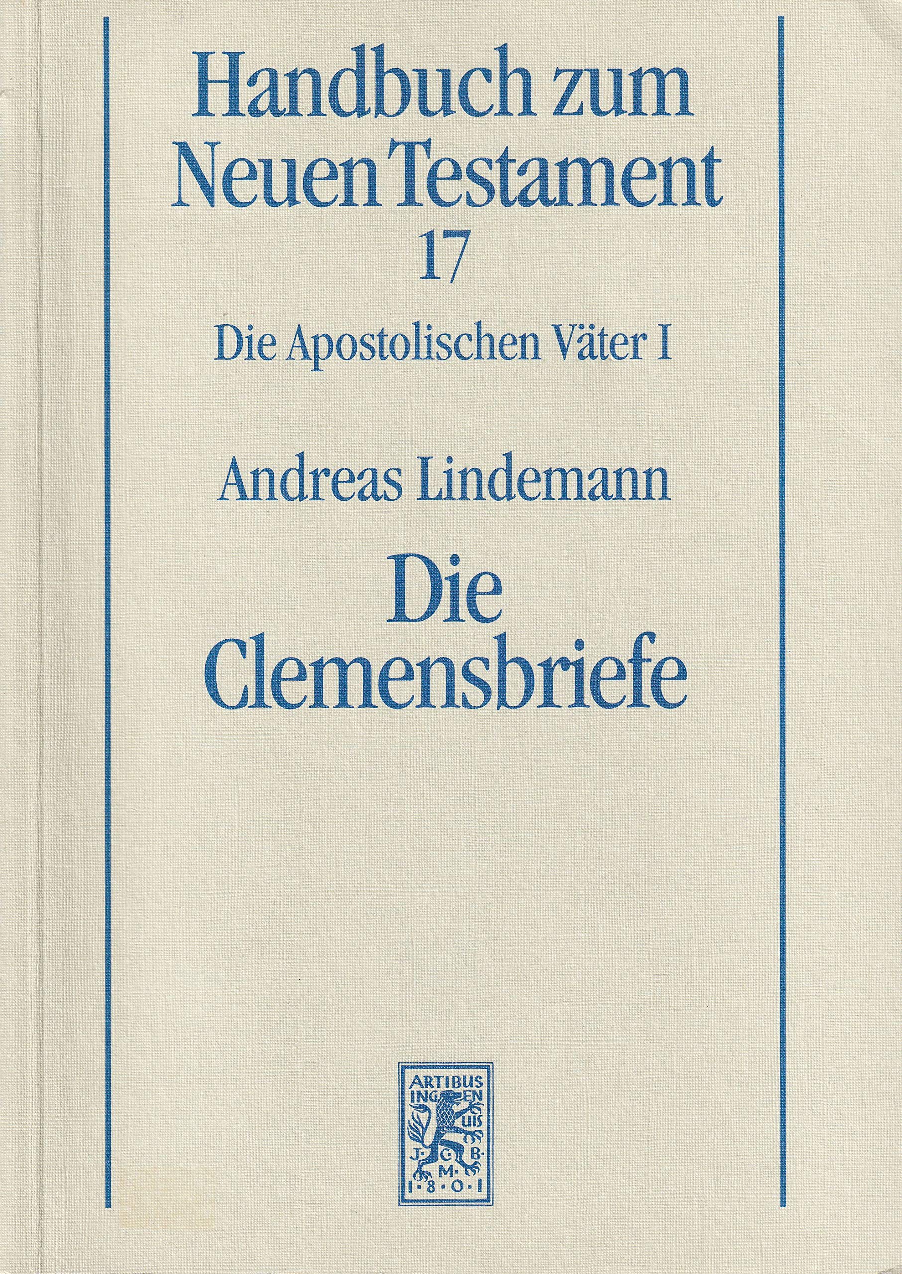 Product Image: Die Clemensbriefe