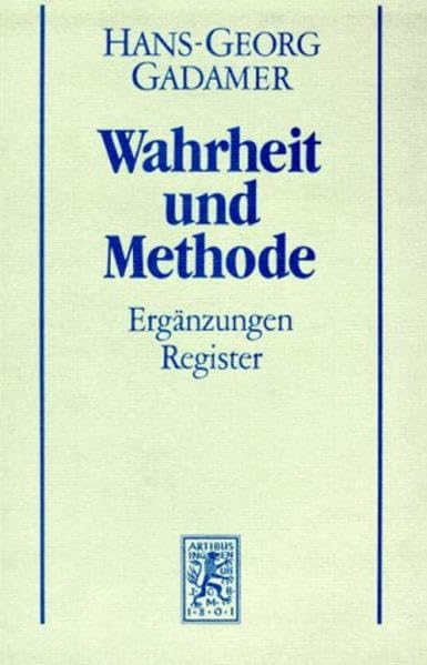Hermeneutik II. Wahrheit und Methode. Studienausgabe Philosophy