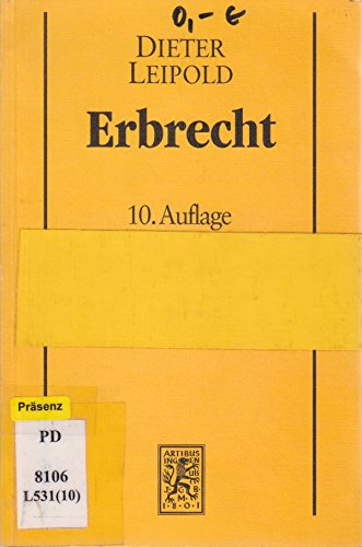 Erbrecht. Grundzüge mit Fällen und Kontrollfragen Law