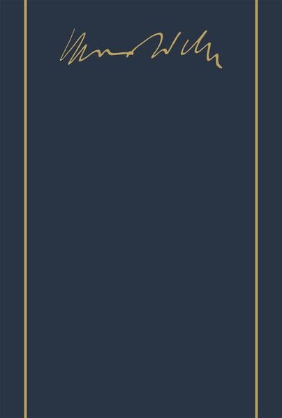 Max Weber-Gesamtausgabe: Band I/11: Zur Psychophysik der industriellen Arbeit. Schriften und Reden 1908-1912 Law