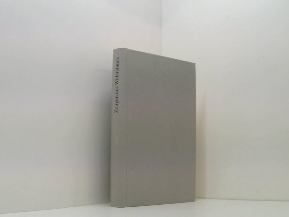 Zeugen des Widerstands Books