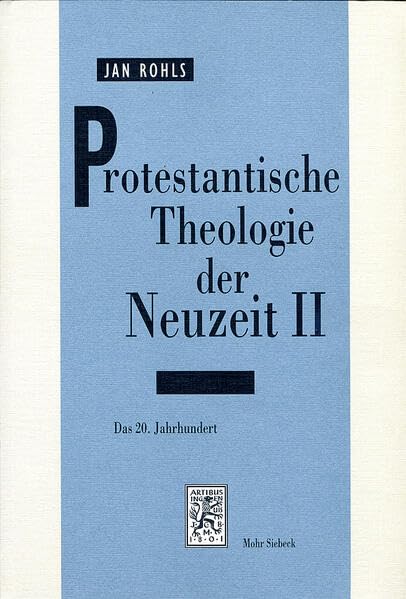 Protestantische Theologie der Neuzeit 2 Philosophy