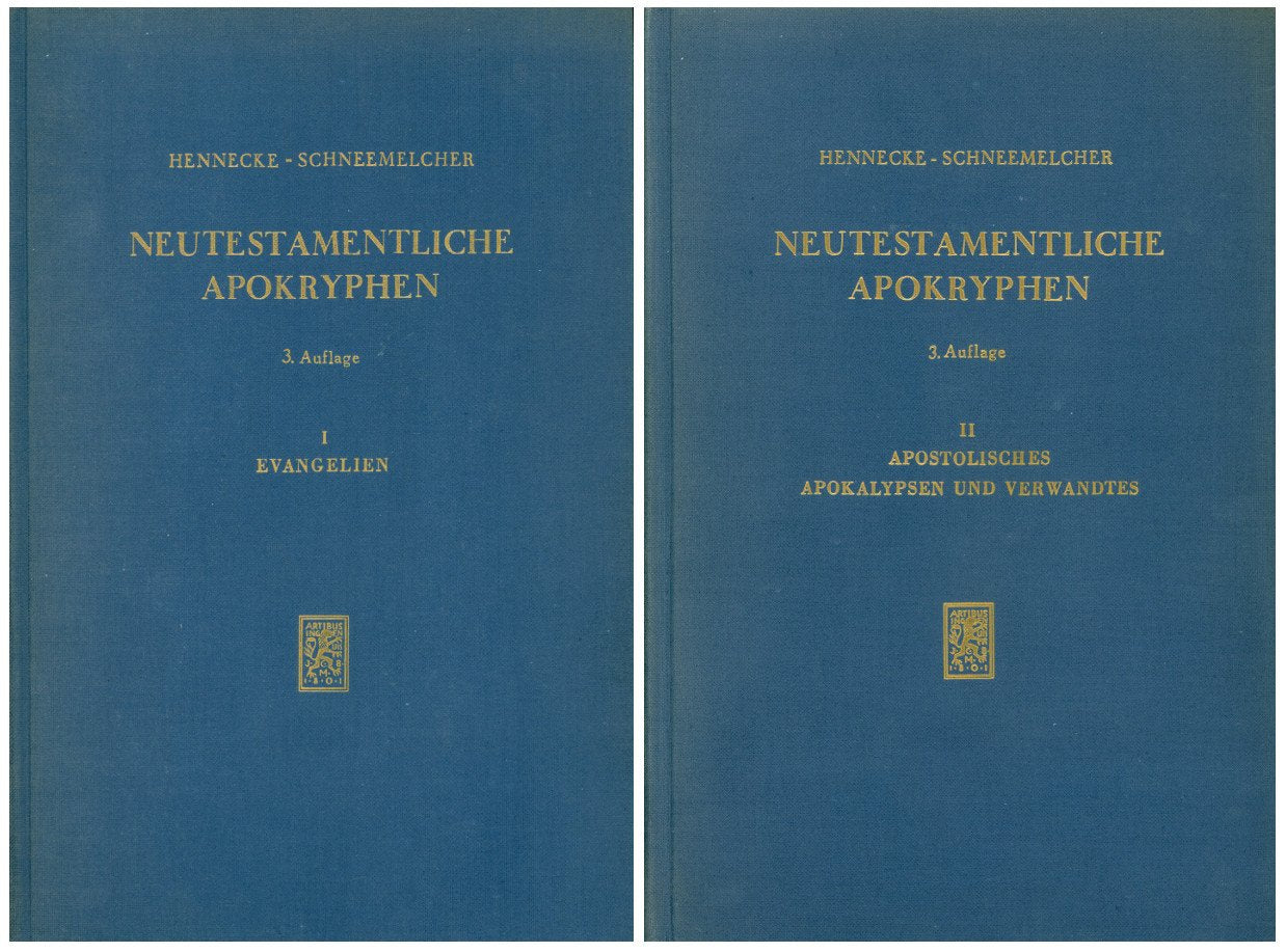 Neutestamentliche Apokryphen in deutscher Übersetzung: Bd.1: Evangelien. Bd.2: Apostolische Apokalypsen und Verwandtes (2 Bde.) Philosophy