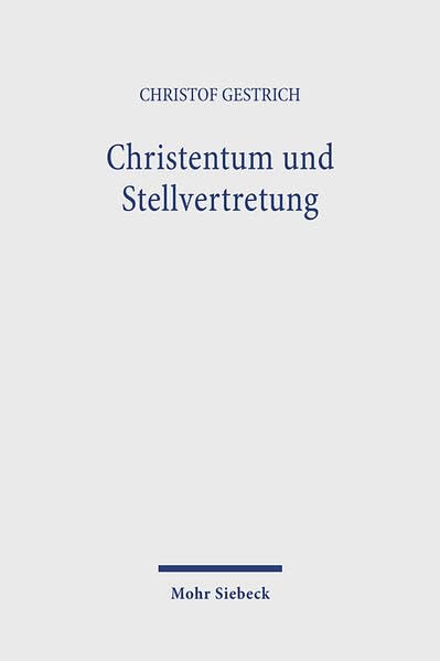 Christentum und Stellvertretung Philosophy