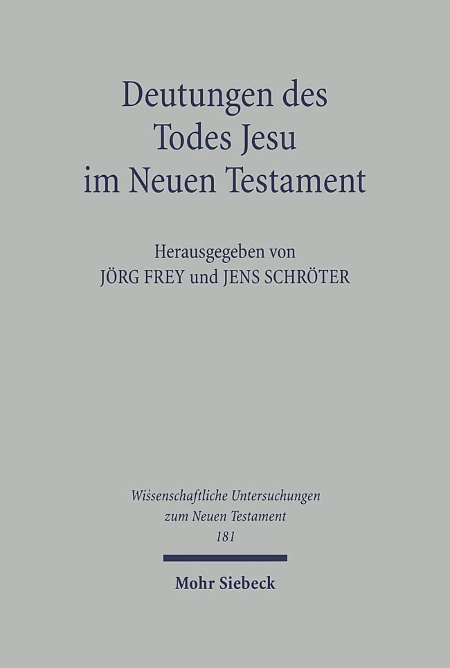 Deutungen des Todes Jesu im Neuen Testament (Wissenschaftliche Untersuchungen zum Neuen Testament, Band 181) Film, Art & Culture