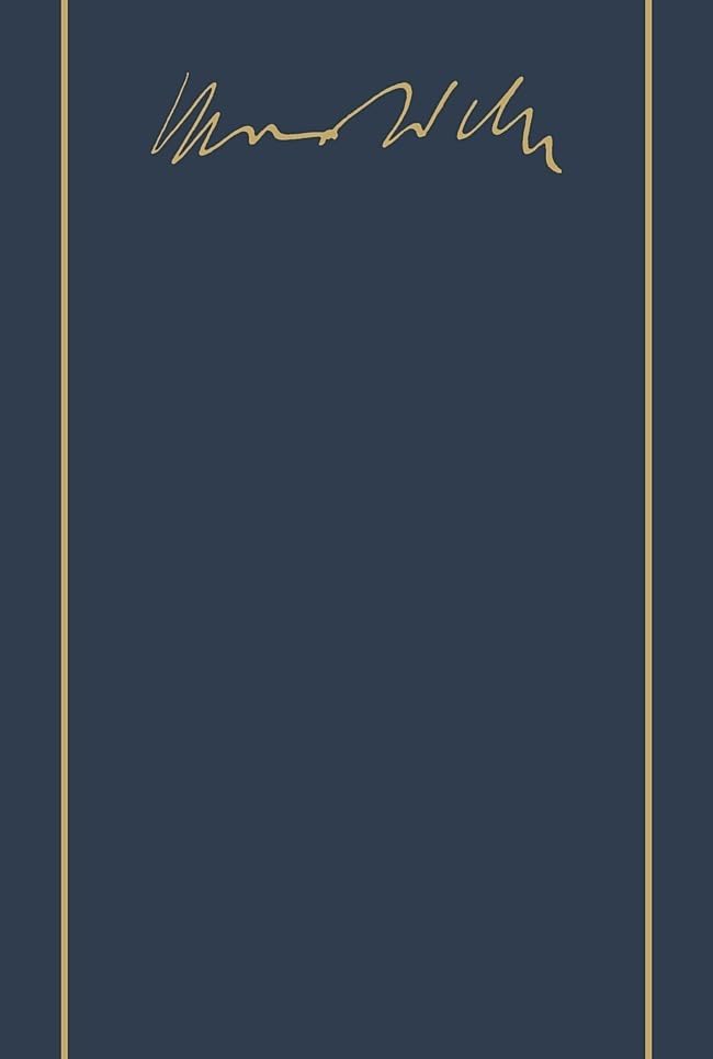 Max Weber-Gesamtausgabe: Band I/6: Zur Sozial- und Wirtschaftsgeschichte des Altertums. Schriften und Reden 1893-1908 Law