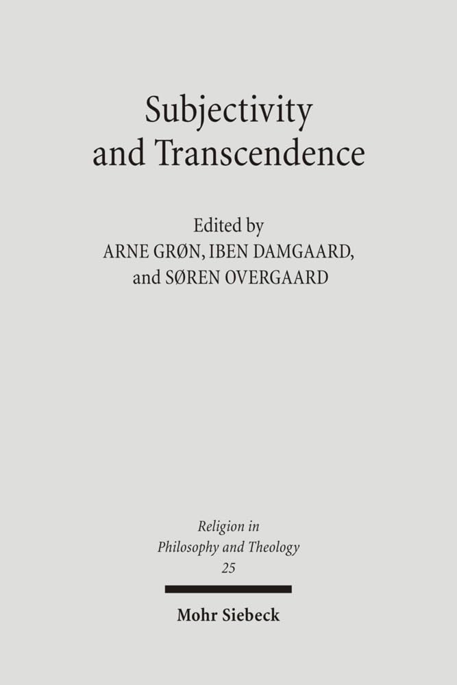 Subjectivity and Transcendence Philosophy Books