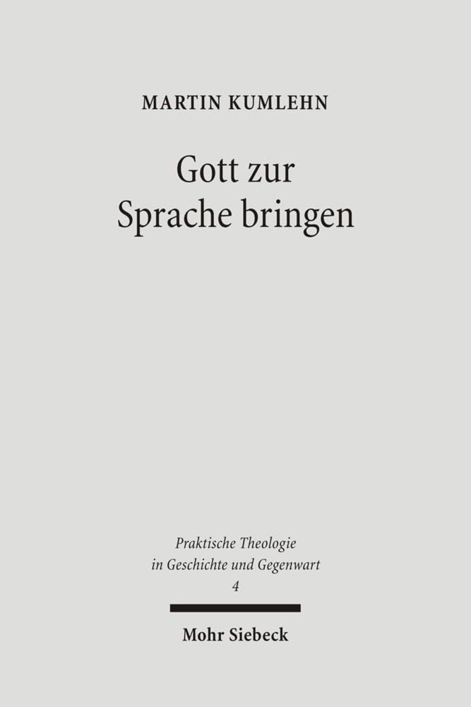 Gott zur Sprache bringen Social Sciences