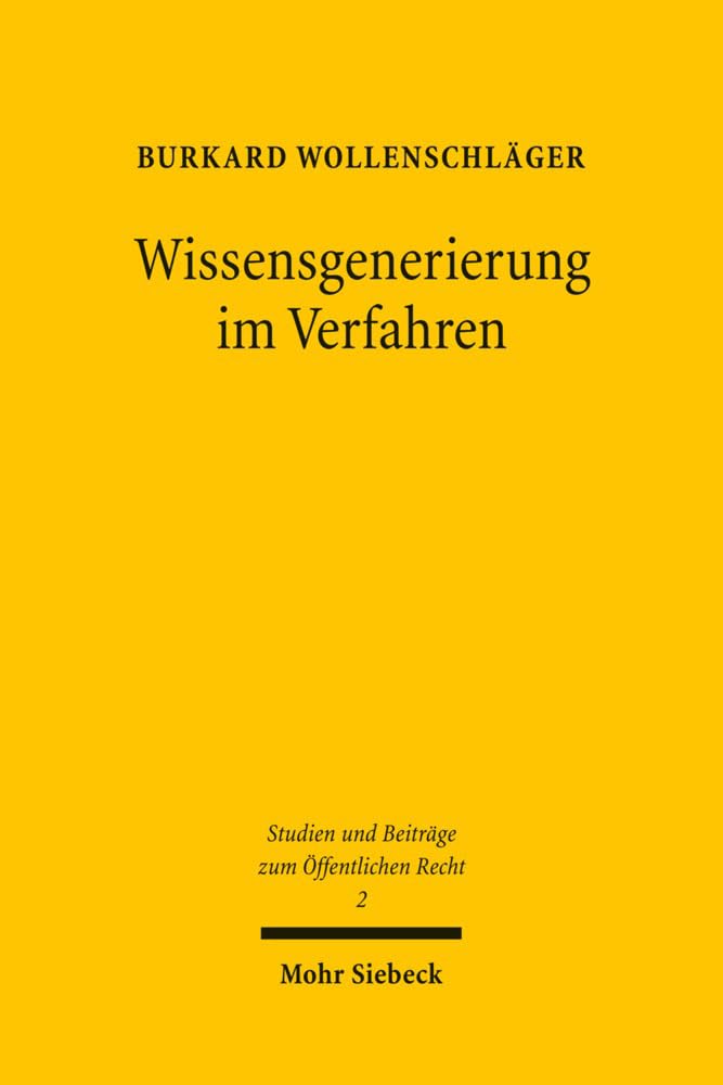 Wissensgenerierung im Verfahren Law