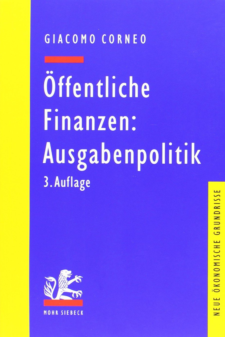Öffentliche Finanzen: Ausgabenpolitik Law