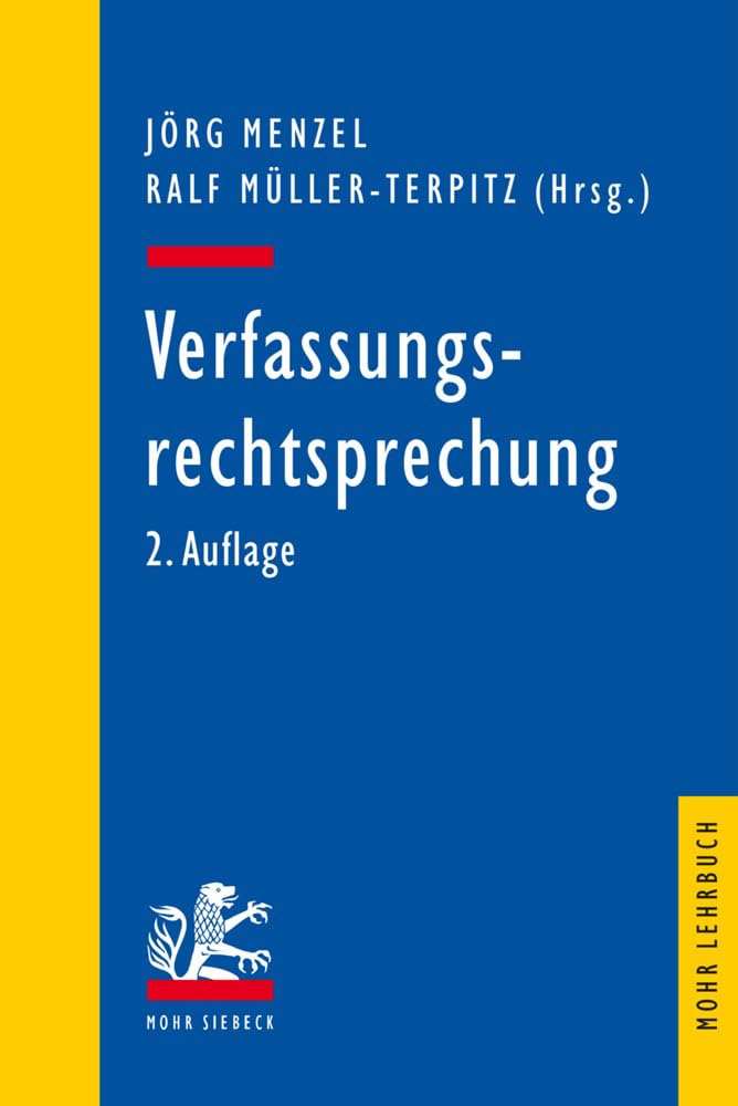 Product Image: Verfassungsrechtsprechung