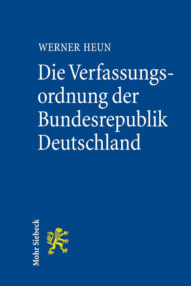 Die Verfassungsordnung der Bundesrepublik Deutschland Law
