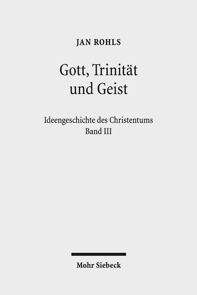 Gott, Trinität und Geist Philosophy