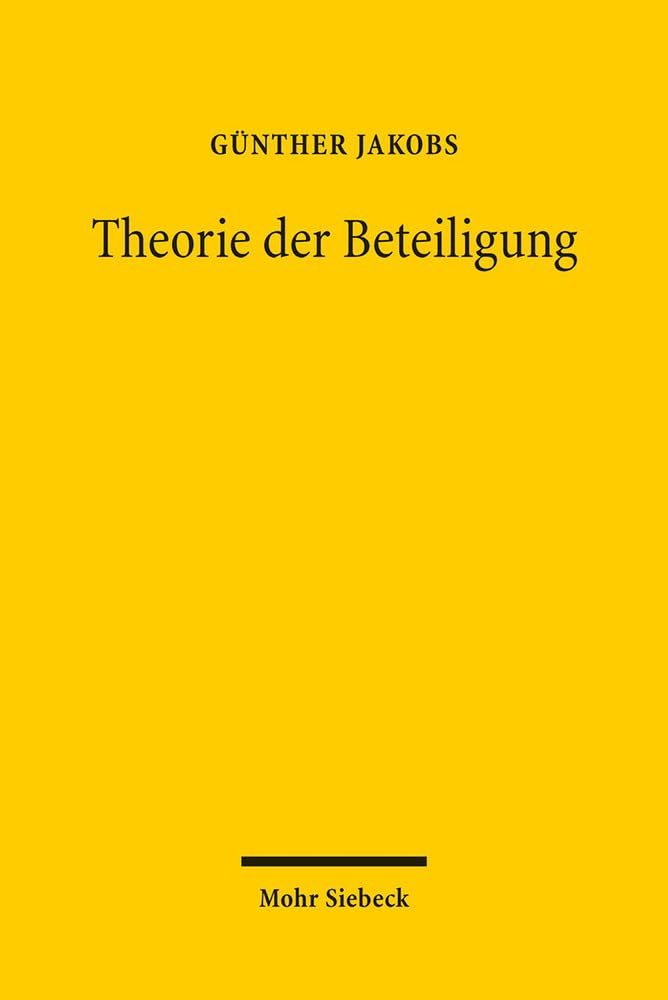 Theorie der Beteiligung Law