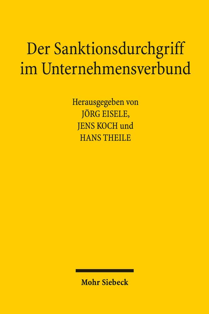 Der Sanktionsdurchgriff im Unternehmensverbund Law