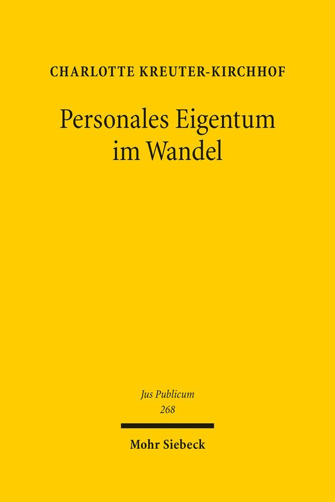 Personales Eigentum im Wandel Law