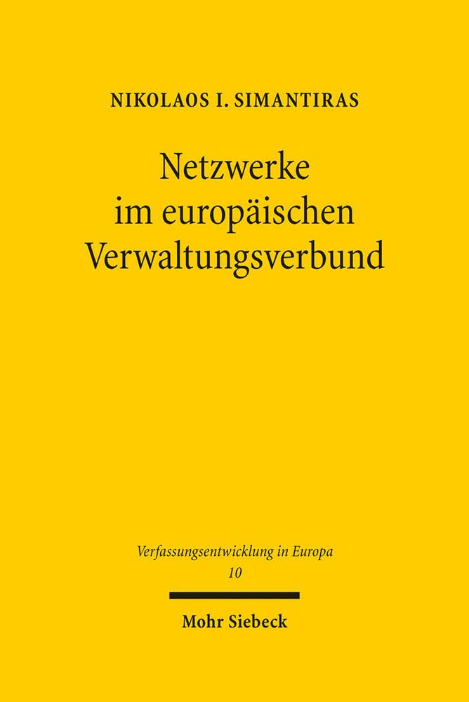 Netzwerke im Europäischen Verwaltungsverbund Law