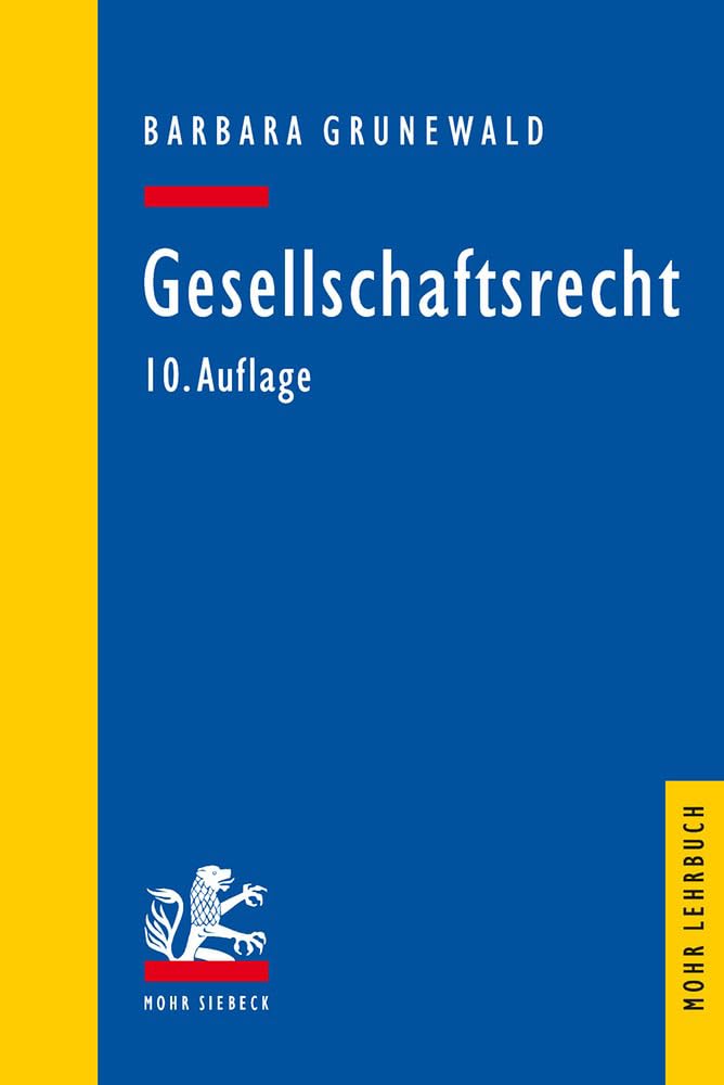 Gesellschaftsrecht Law Books