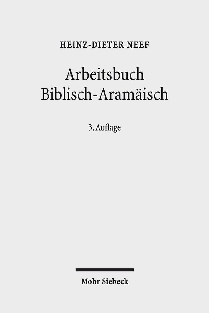 Arbeitsbuch Biblisch-Aramäisch Social Sciences