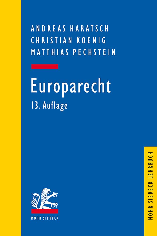 Europarecht (Mohr Siebeck Lehrbuch) Law