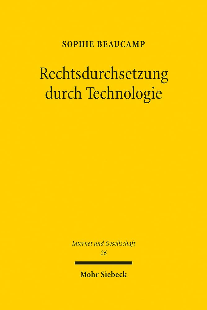 Rechtsdurchsetzung durch Technologie Law