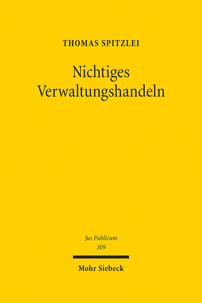 Nichtiges Verwaltungshandeln Law