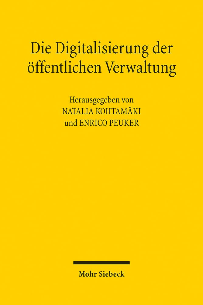 Die Digitalisierung der öffentlichen Verwaltung Law
