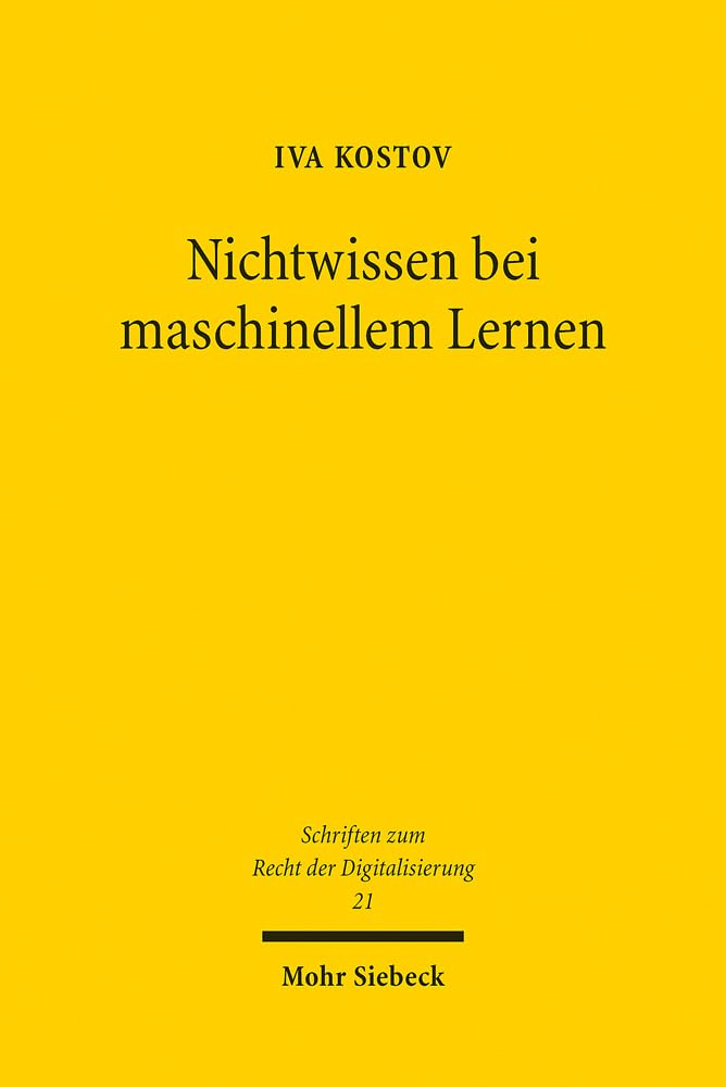 Nichtwissen bei maschinellem Lernen Law