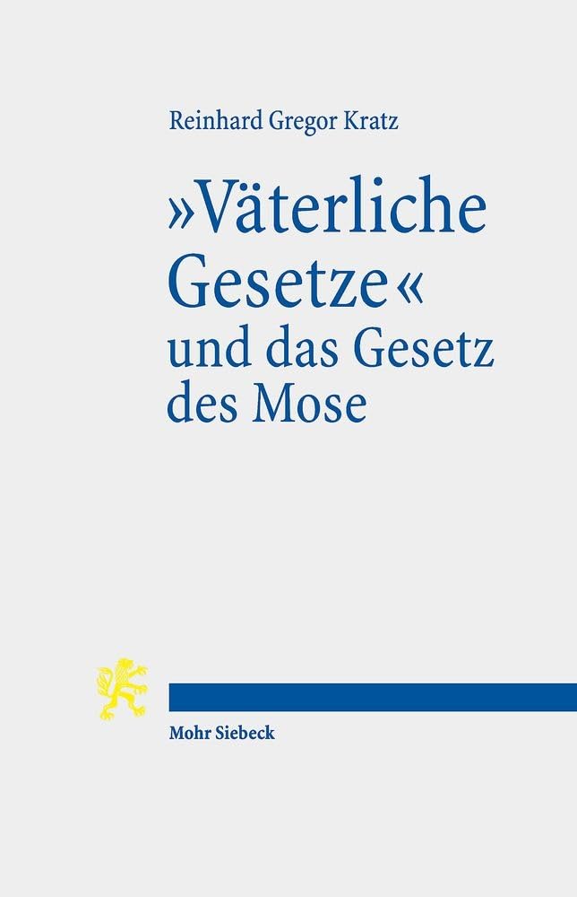 "Väterliche Gesetze" und das Gesetz des Mose General education