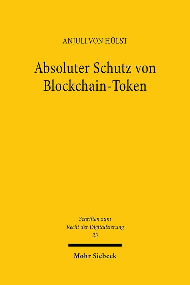 Absoluter Schutz von Blockchain-Token Law