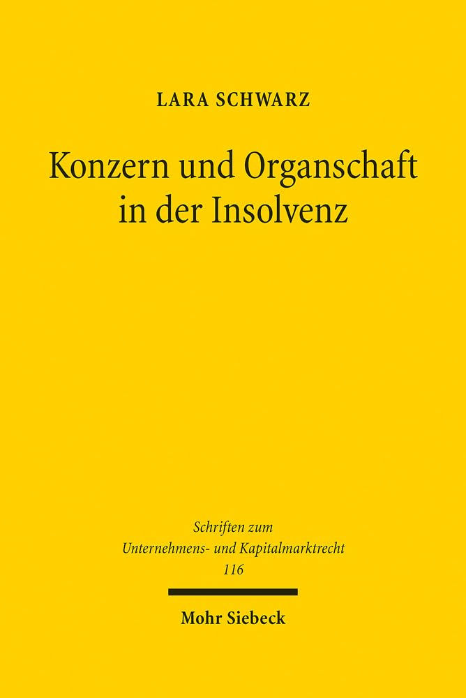 Konzern und Organschaft in der Insolvenz Law