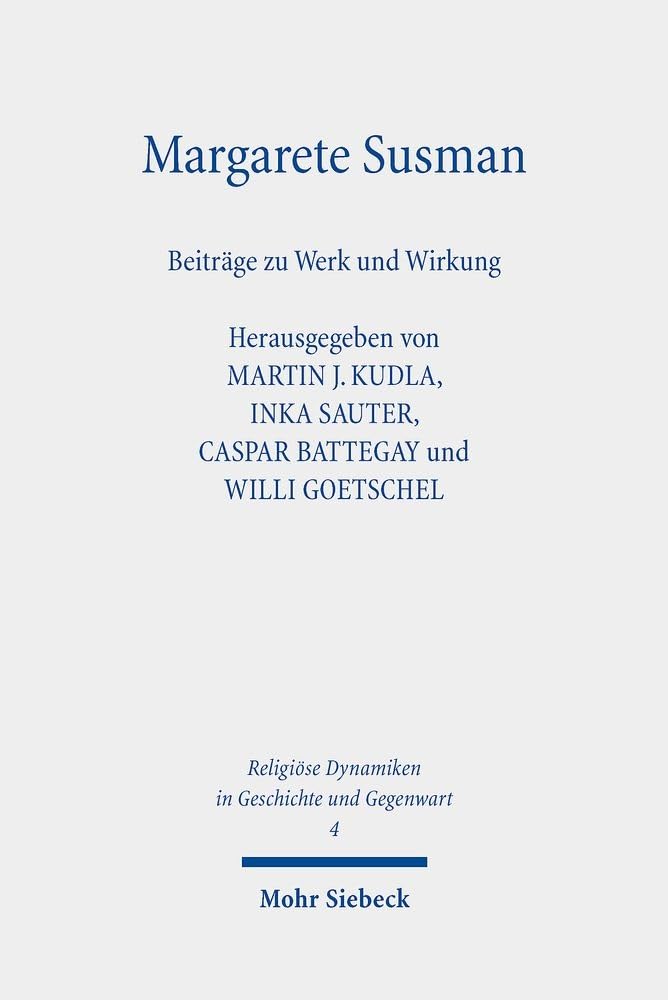 Margarete Susman Philosophy