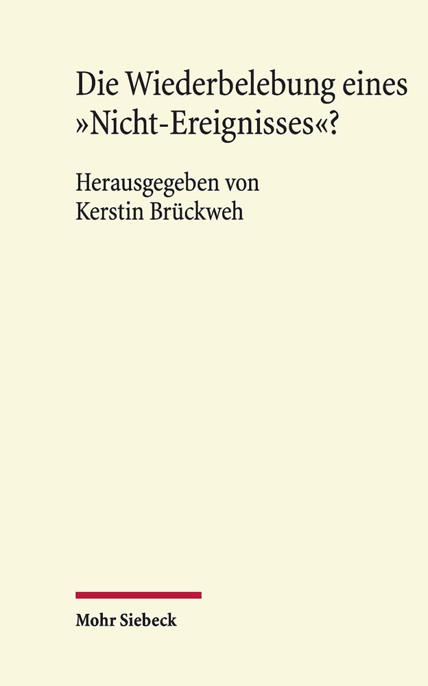 Die Wiederbelebung eines "Nicht-Ereignisses"? Law