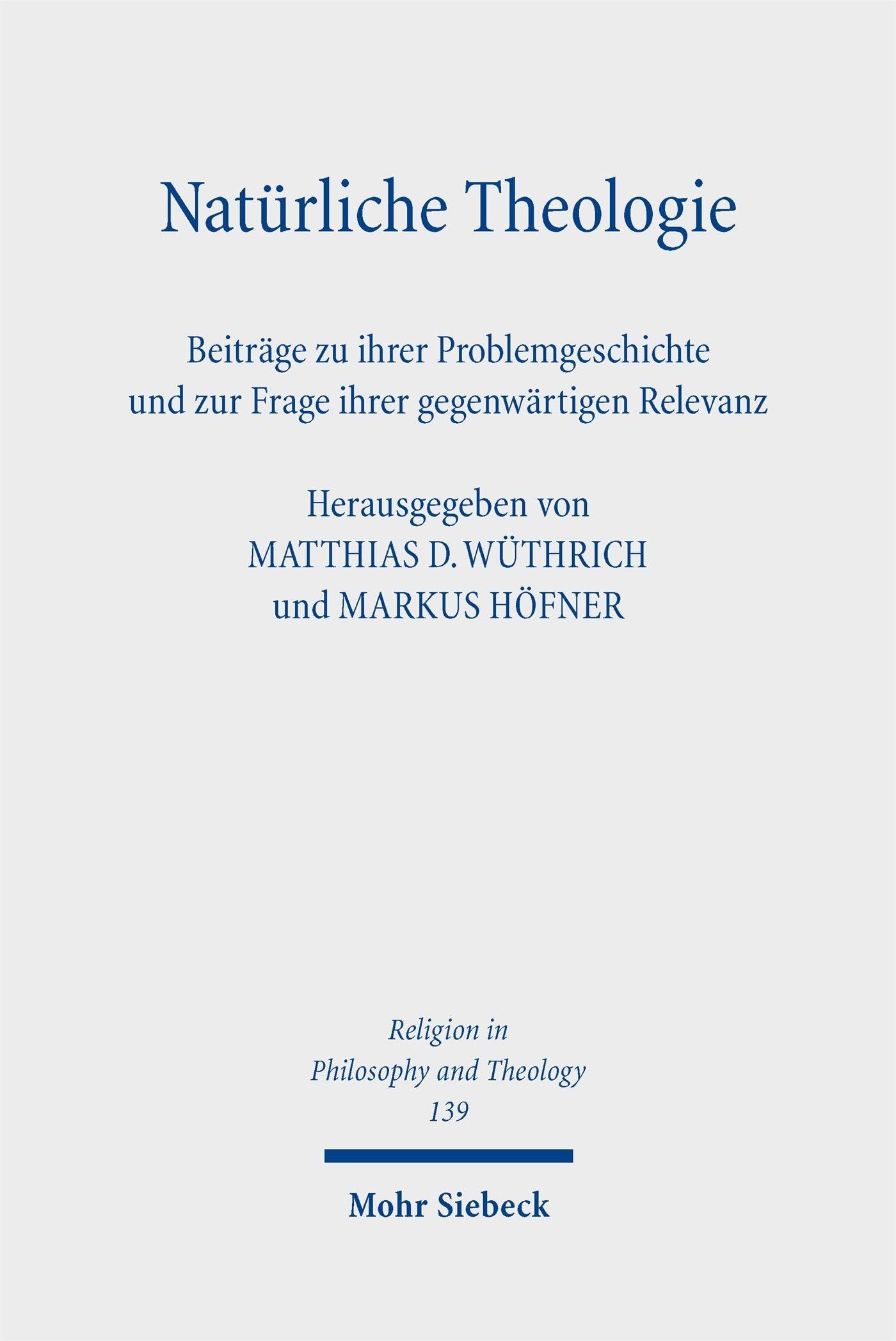 Natürliche Theologie Philosophy