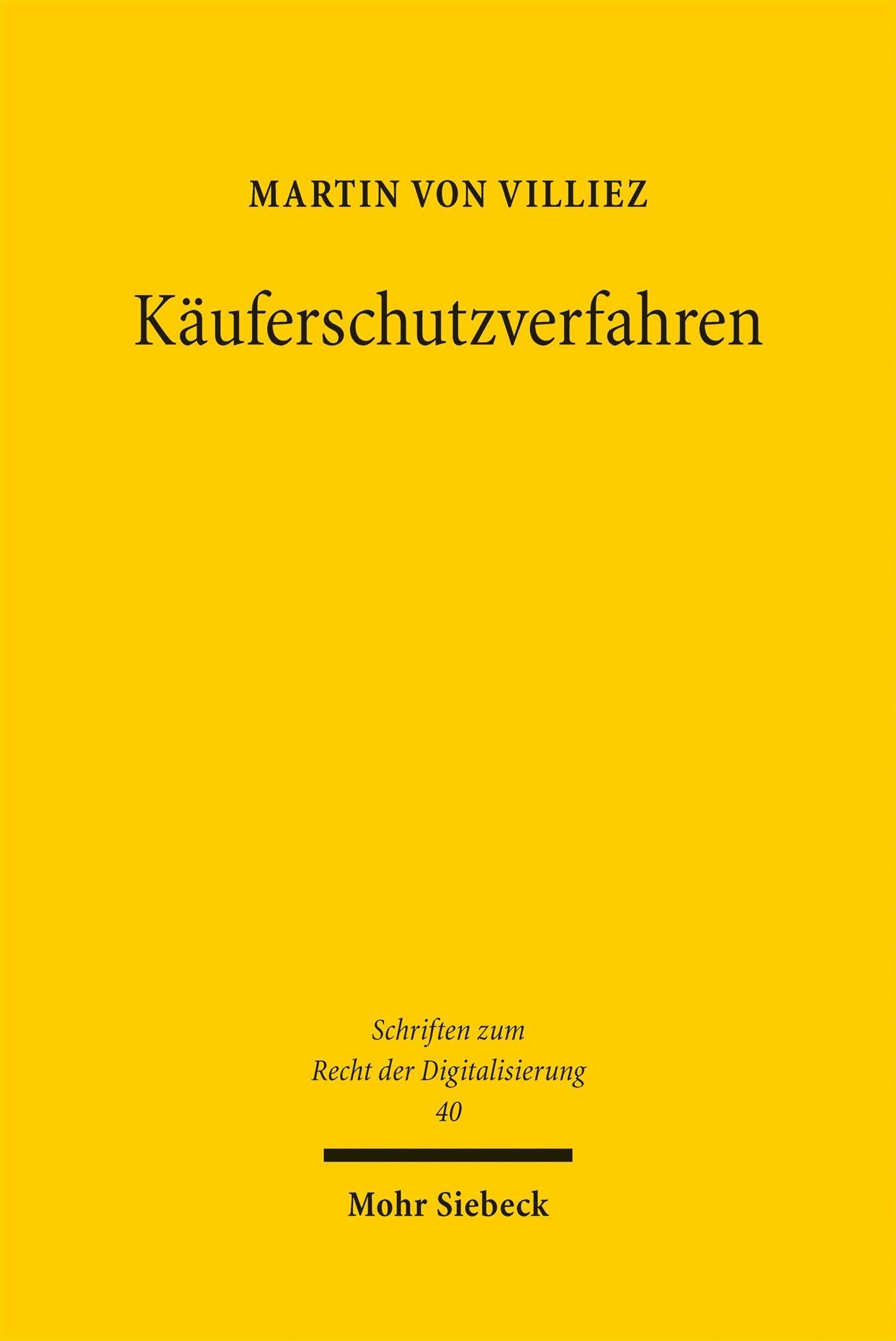 Käuferschutzverfahren Law