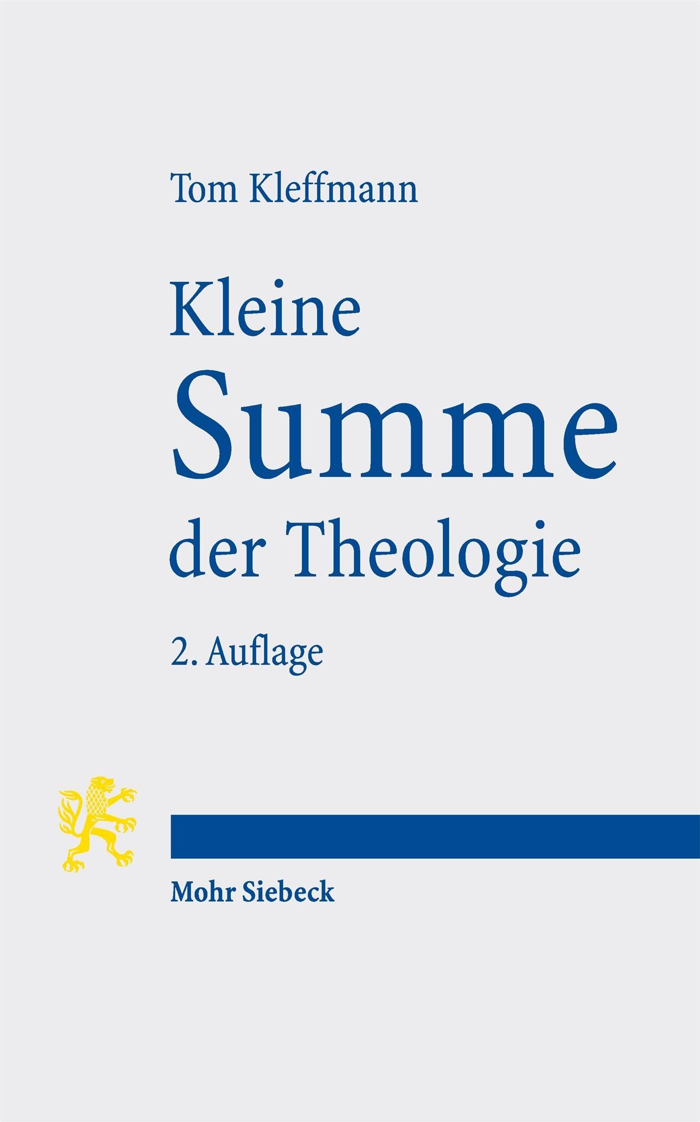 Kleine Summe der Theologie Religion & Esotericism