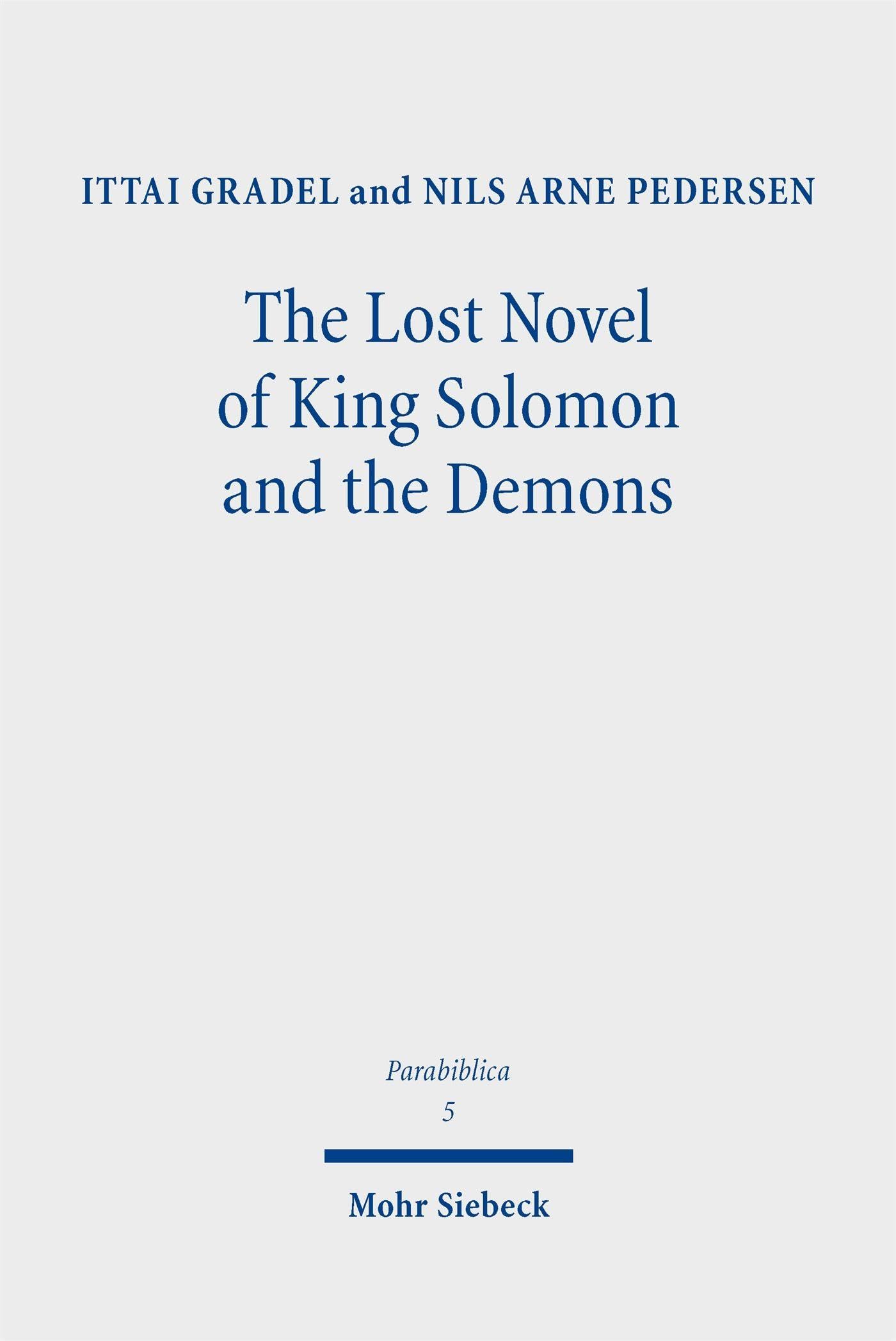 The Lost Novel of King Solomon and the Demons Books
