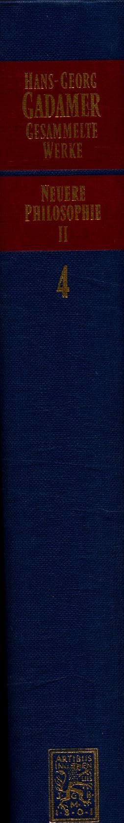 Gesammelte Werke Philosophy