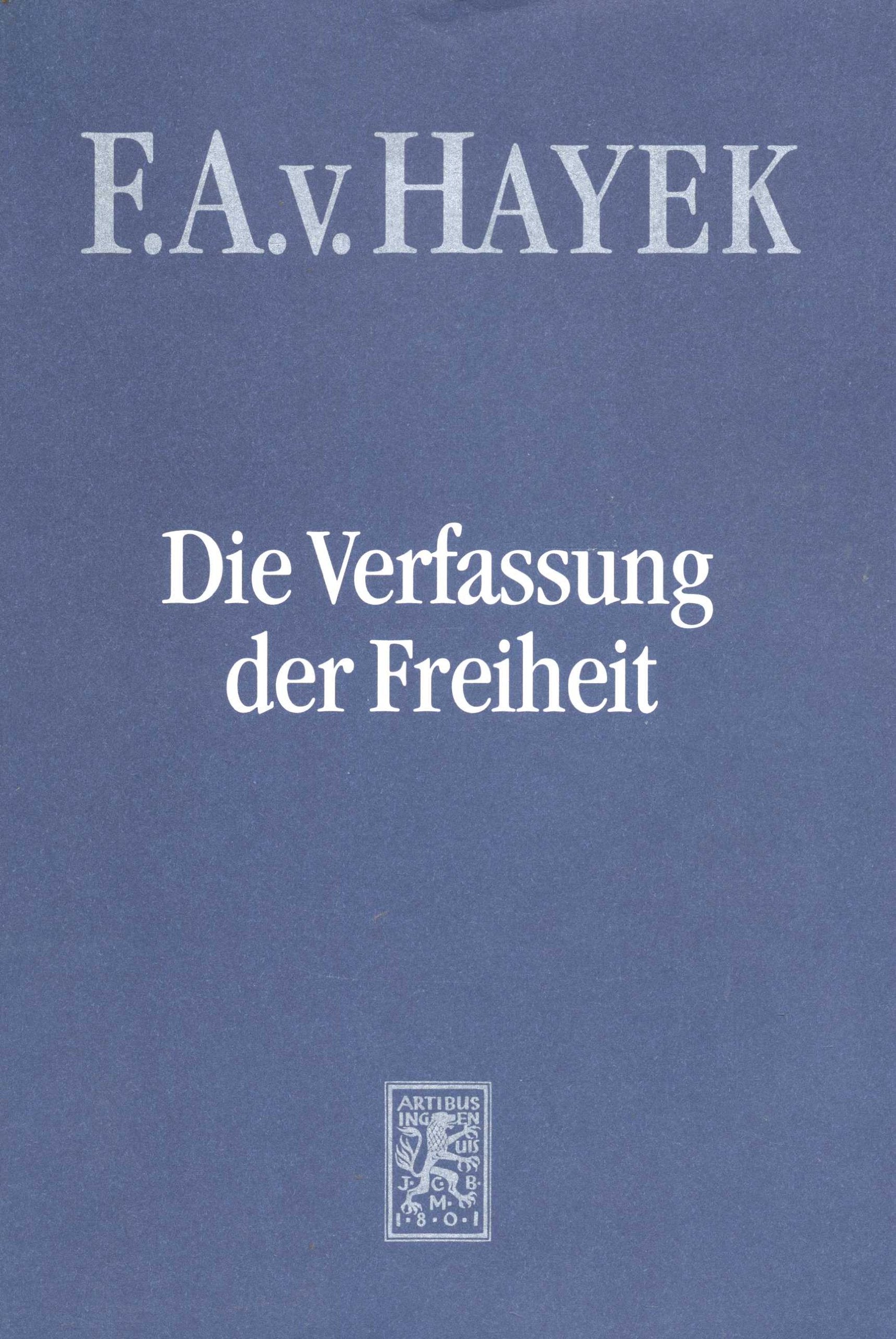Die Verfassung der Freiheit Memories