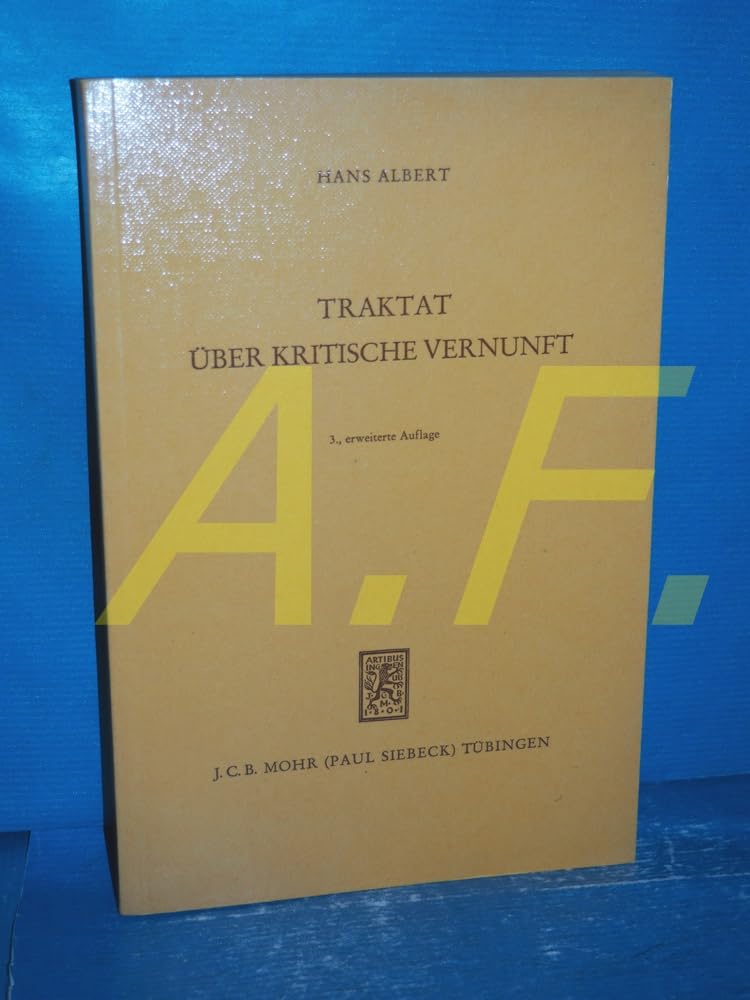 Traktat über die kritische Vernunft. Philosophy
