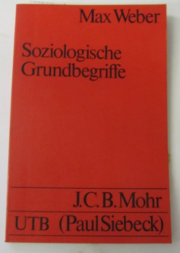 Soziologische Grundbegriffe (Uni-Taschenbucher ; 541) (German Edition) Social Sciences