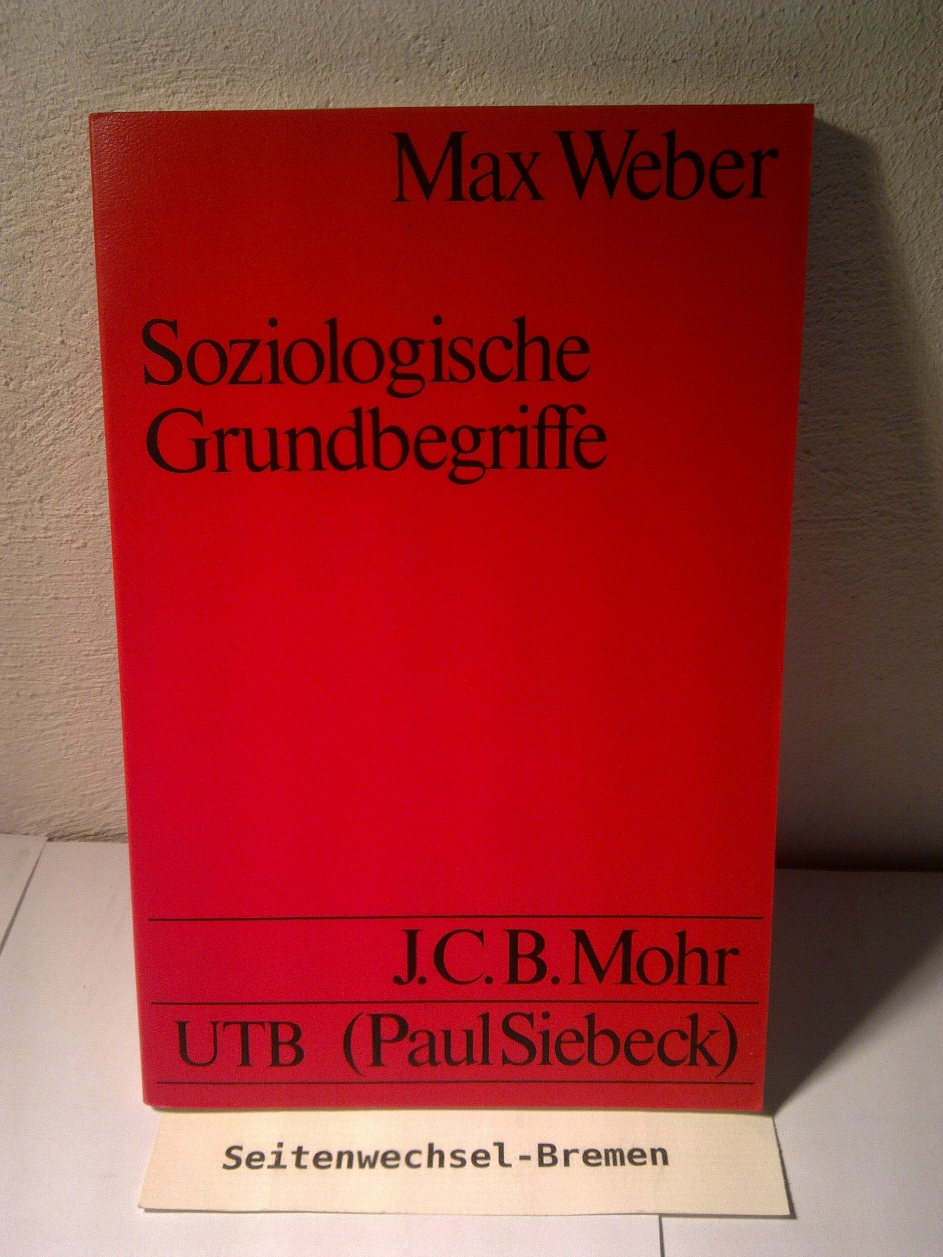 Soziologische Grundbegriffe. Politics & History