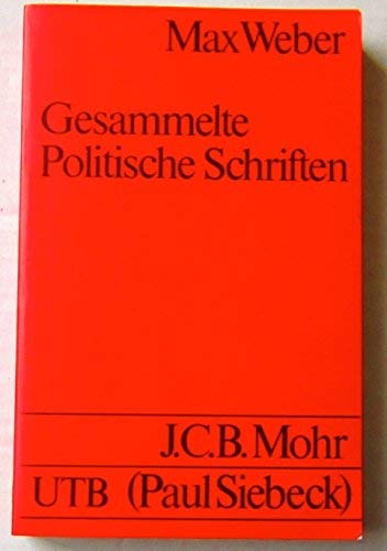Gesammelte Politische Schriften Books