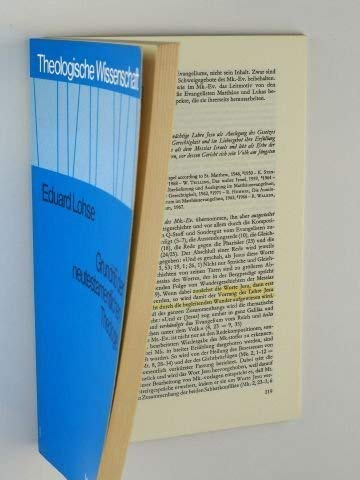Grundriß der neutestamentlichen Theologie. 1974. 171 S. (ISBN 3-17-001071-9) Books